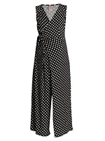 Francesca Wrap-Front Jumpsuit