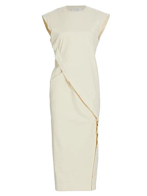 Tiberio Wrap Midi-Dress