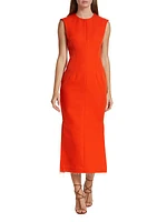 Stop Cotton Midi-Dress