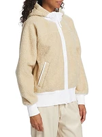 Simcoe Fleece High-Neck Hooded Jacket