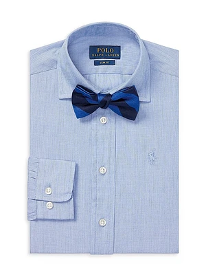 Little Boy's & Broadcloth Long-Sleeve Dress Shirt