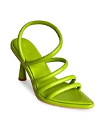 Liliana Ankle-Strap Heeled Sandals