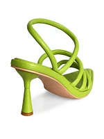 Liliana Ankle-Strap Heeled Sandals