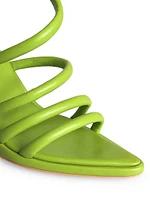 Liliana Ankle-Strap Heeled Sandals
