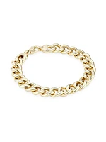 14K Yellow Gold Curb-Chain Bracelet