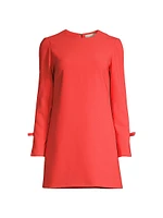 Lily Long-Sleeve Shift Dress