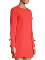 Lily Long-Sleeve Shift Dress