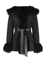Reversible Shearling Lamb Jacket