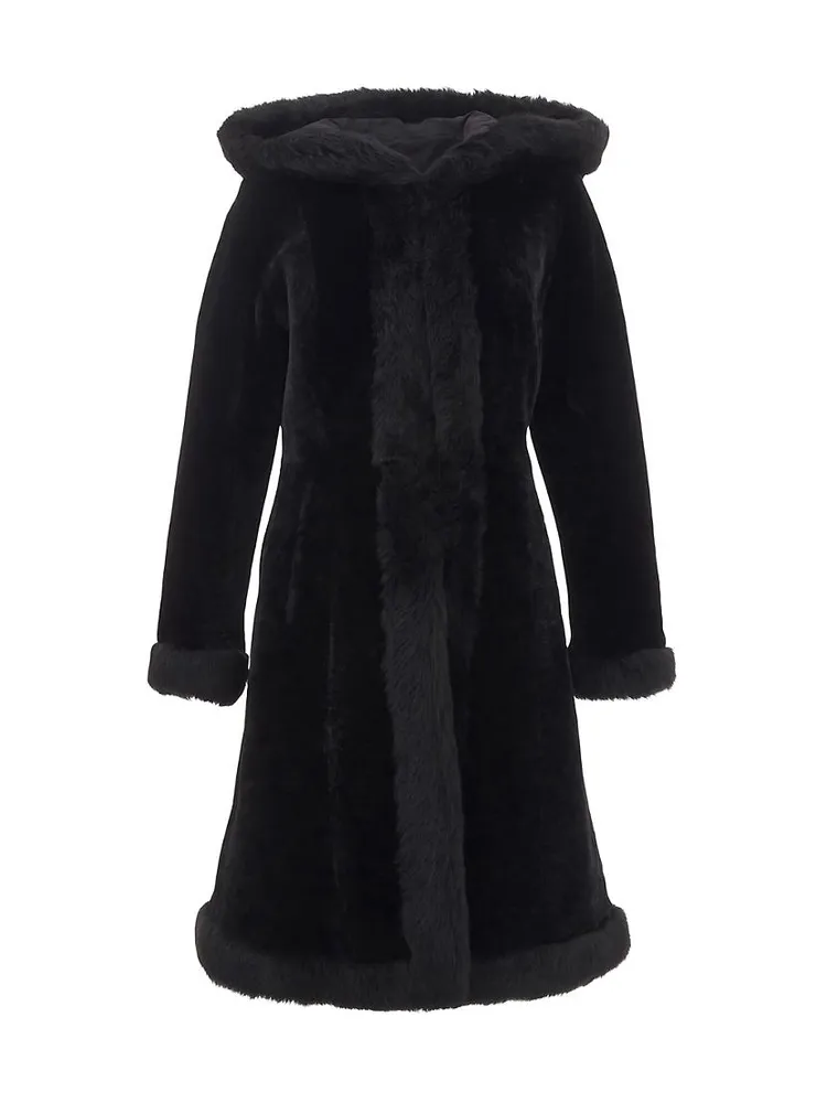 Reversible Shearling Lamb Coat
