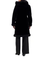 Reversible Shearling Lamb Coat