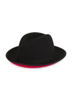 King Wool Fedora Hat