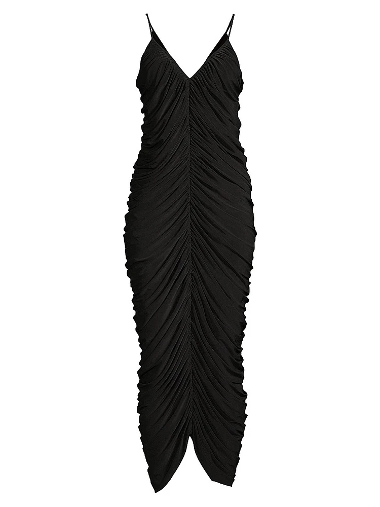 Diana Ruched Slip Gown