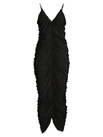 Diana Ruched Slip Gown