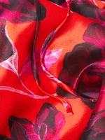 Bella Floral Cut Out Maxi Dress