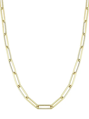 14K Yellow Gold Bond St. Necklace