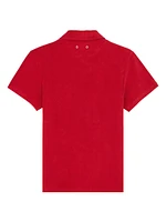 Organic Cotton Terry Button-Up
