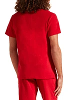 Organic Cotton Terry Button-Up