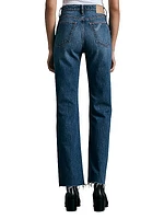 Alex High-Rise Straight-Leg Jeans