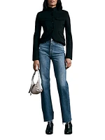 Alex High-Rise Straight-Leg Jeans