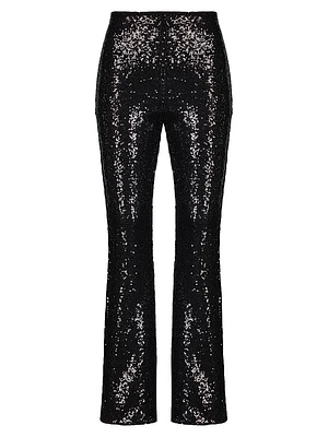 Sequin Flare Pant
