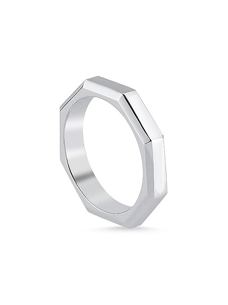 Luminescence 18K Gold Polished Celestial Ring