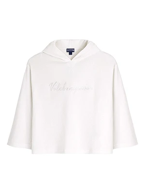 Terry Logo Coverup Hoodie