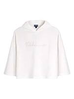 Terry Logo Coverup Hoodie