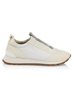 Monili Suede Slip-On Sneakers