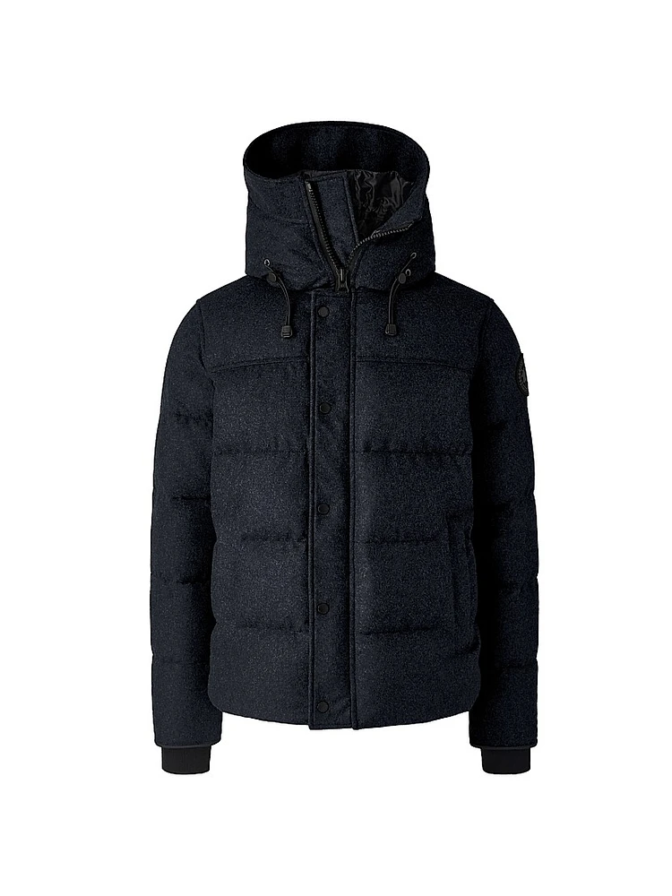 Macmillan Hooded Down Wool Parka