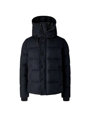 Macmillan Hooded Down Wool Parka
