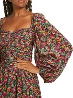 Vivan Puff-Sleeve Minidress