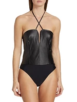 Bambi Halter Bodysuit