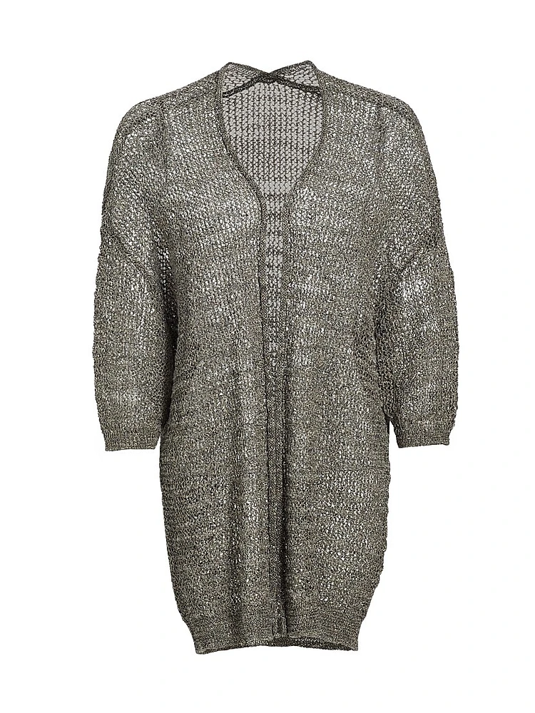 COLLECTION Sparkle Longline Cardigan