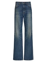Mitchell High-Rise Straight-Leg Jeans
