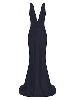Signature Beloved Sleeveless Satin Gown