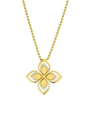 Venetian Princess 18K Gold & Diamond Pendant Necklace