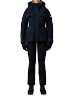 Iclyn Hooded Shell Down Ski Jacket