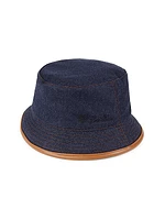 Denim-Style Bucket Hat