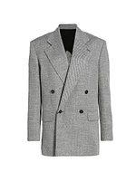 Oversized Double-Breasted Jacket