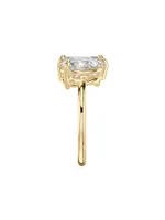 Toi Et Moi 18K Yellow Gold & 3.50 TCW Lab-Grown Diamond Engagement Ring