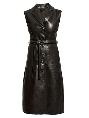 Lola Recycled Leather Dress