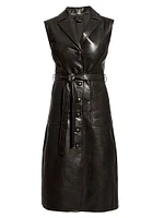 Lola Recycled Leather Dress