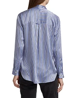 Spencer Silk Striped Shirt