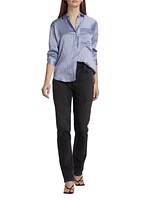 Spencer Silk Striped Shirt
