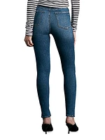 Nina High-Rise Stretch Skinny Jeans
