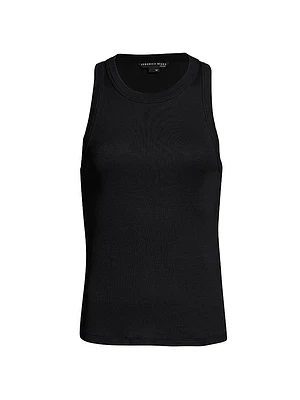 Jordyn Stretch-Cotton Tank Top
