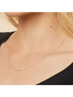 14K Yellow Solid Gold Rimini Rolo Chain