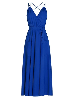 Amelia Crêpe De Chine Maxi Dress