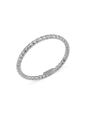 14K Solid Gold Skyline Ring
