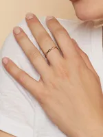 14K Yellow Solid Gold Amalfi Ring